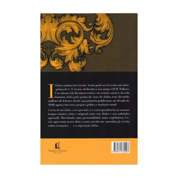Livro Cartas De Um Diabo A Seu Aprendiz - C. S. Lewis - Brochura - Image 3
