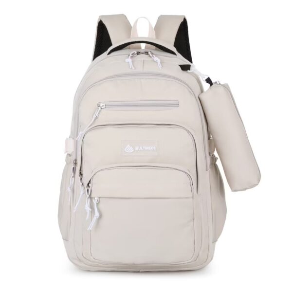 Mochila Escolar Impermeável Com Estojo