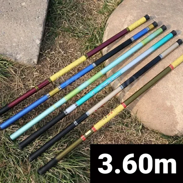Vara Telescópicas Lisa / 3,60M - 40% Carbono