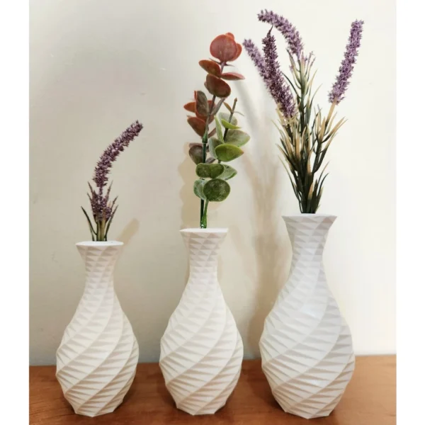 kit 3 Vaso Decorativo - Poligonos - Image 4