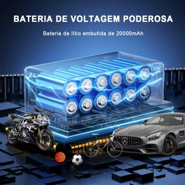 Mini Compressor de Ar Portátil - Image 6