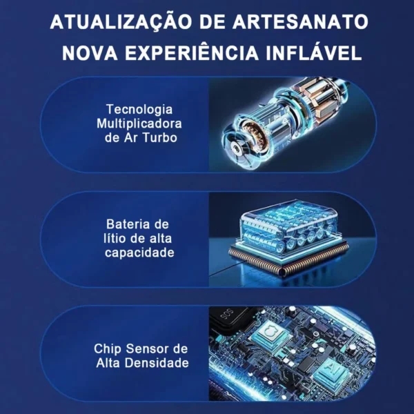 Mini Compressor de Ar Portátil - Image 4