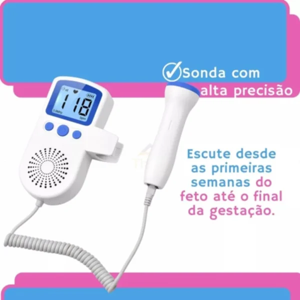 Monitor De Frequência Cardíaca Para Bebês Uso Doméstico - Image 3