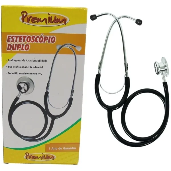 Estetoscópio Duplo Adulto e Infantil Premium