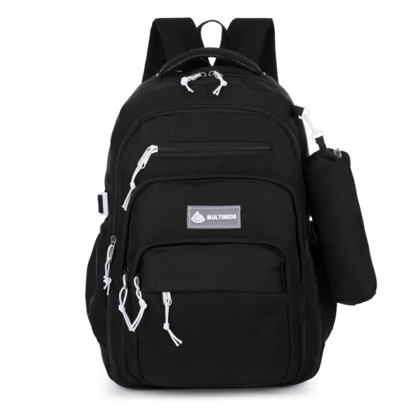 Mochila Escolar Impermeável Com Estojo - Image 2