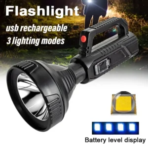 Lanterna LED Ultra-Bright Recarregável USB